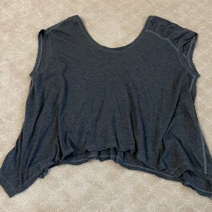 Karma loose fit top (gray)